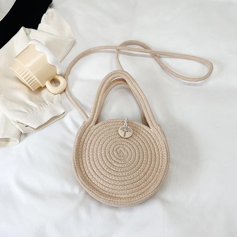

Stylish Beige Woven Shoulder Bag For Women Ideal For Everyday Fashion Trends Beige Style 1
