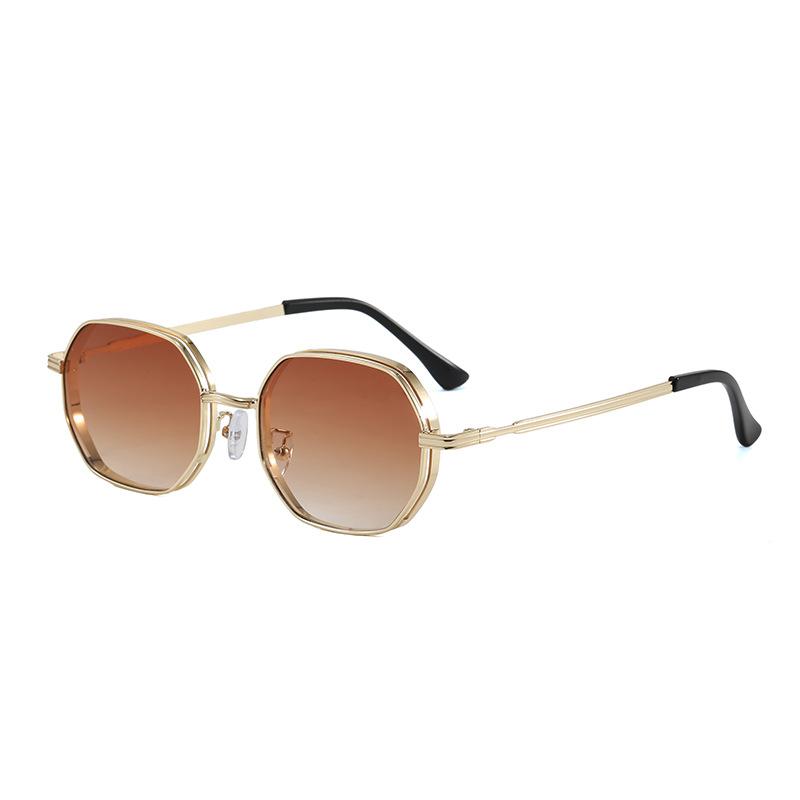 Sunglasses Women'S Advanced Sense Uv Protection Big Face Thin Sunglasses Sun Protection Retro Fashion