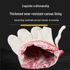 Hao An Xing 24-Strand Double-Layer Canvas Gloves for Welders - Wear-Resistant, Thickened Labor Protection