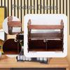Wooden Paint Organizer Durability 3 Tier Premium Practical Easily Install, Multipurpose,