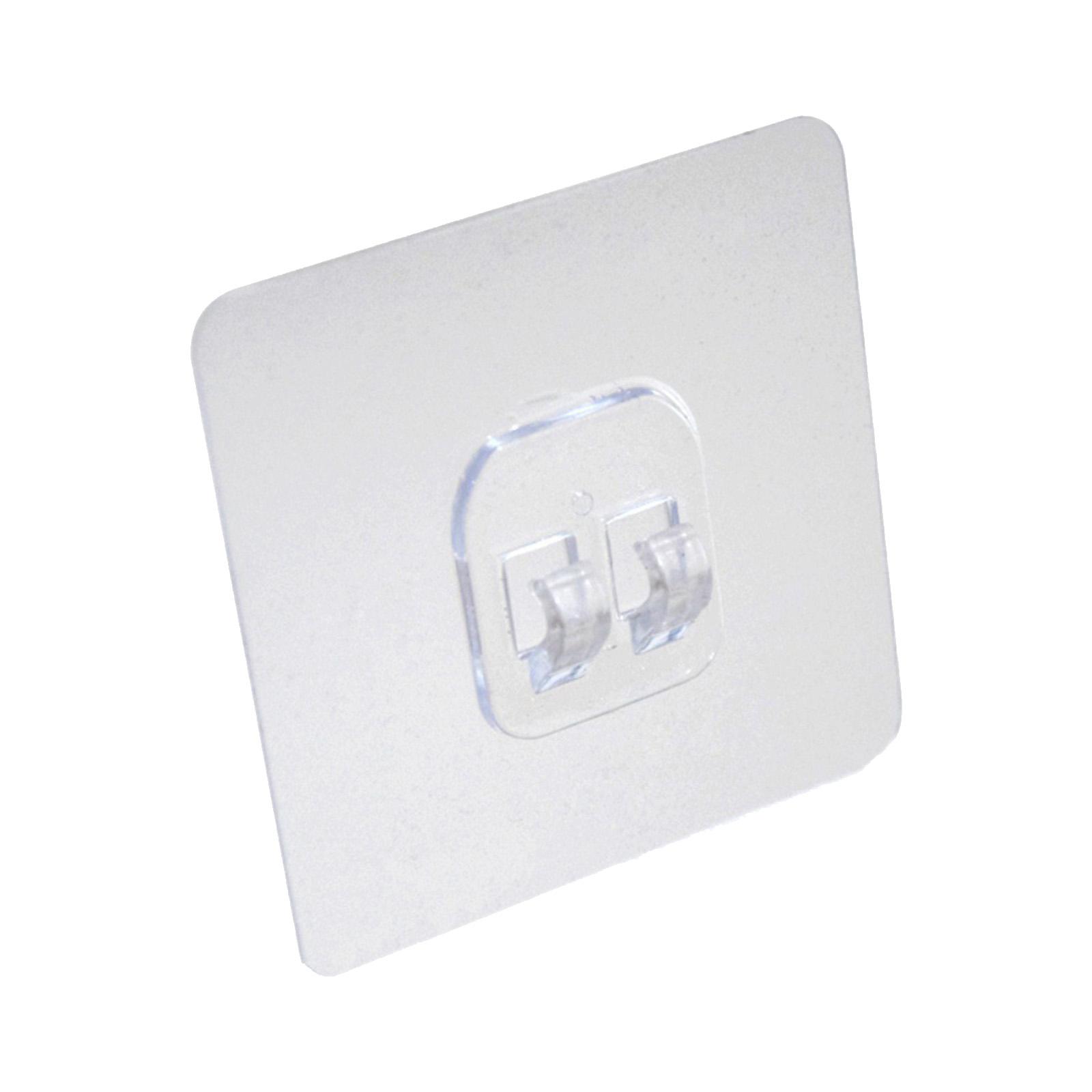 

Invisible Wall Hooks No Trace Design Strong Adhesive Waterproof Wall Hangers Suitable For Kitchen Bathroom Bedroom 2