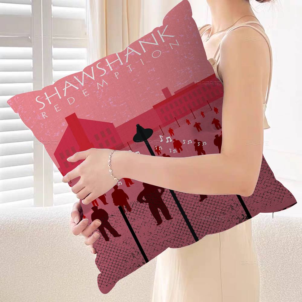 Movie The Shawshank Redemption Personalized Pillow Dust Cover Bedroom Kids Party Decoration Pillowcase Birthday Children Gift