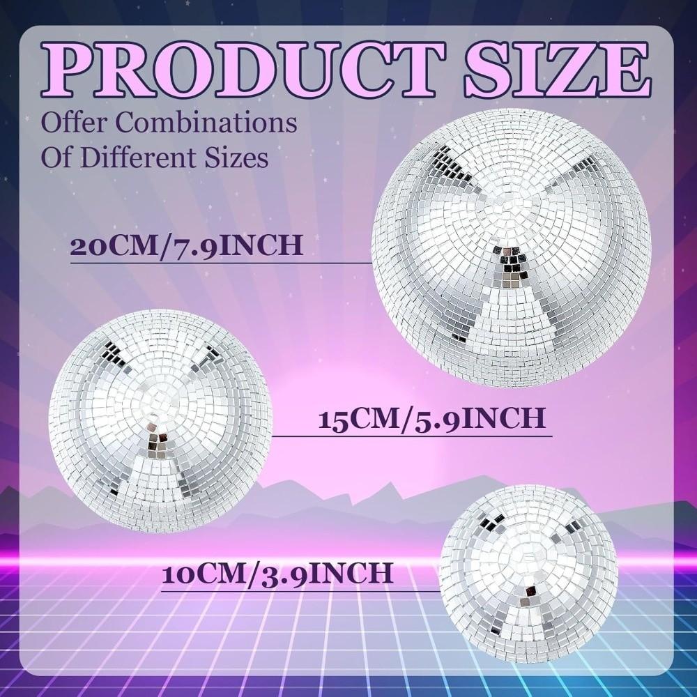 Mirror Finish Mirror Half Ball Mirror-surfaced Hemispherical Wall Decoration Party Backdrop Decor