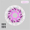 Li Shi 6-Bolt Aerodynamic Bicycle Disc Brake Rotor