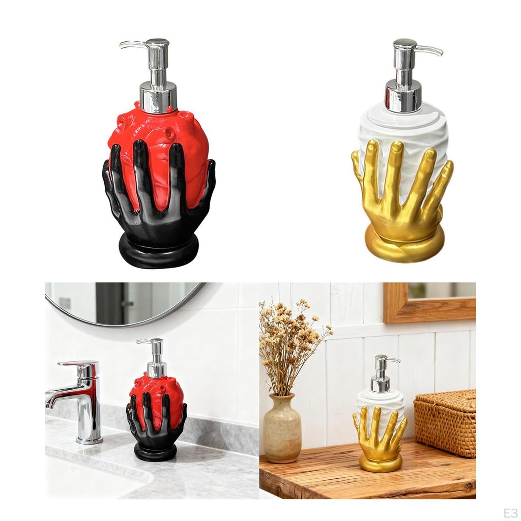 Pusty Dozownik do Mydła w Płynie, Butelka na Szampon, Pojemnik na Żel pod Prysznic do Łazienki, Pralni