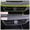For Haval Jolion  - 2024 Accessories Car Dashboard Center Air Conditioner AC Outlet Vent Warning Lamp Light Panel Cover Trim