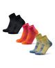 Merino Wool Hiking 3 Multicolor X 1 X 1 X Sizes Cm Cm [DANISH ENDURANCE] Ankle-Length Socks, Low-Cut, Unisex, Pairs, (1 Yellow/Greige, Fuchsia/Orange,
