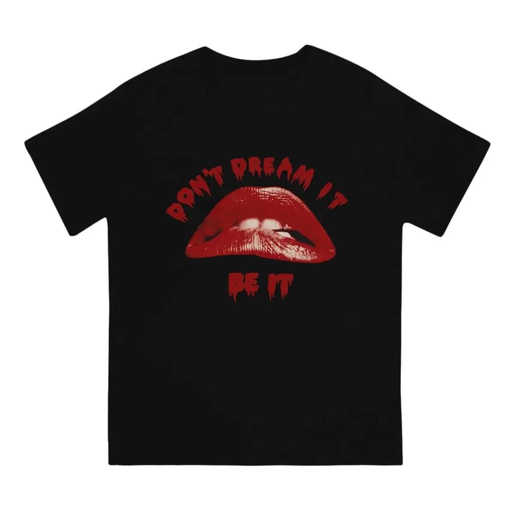 Rocky Horror Print T-shirt round neck Harajuku casual for both men and women short sleeved summ