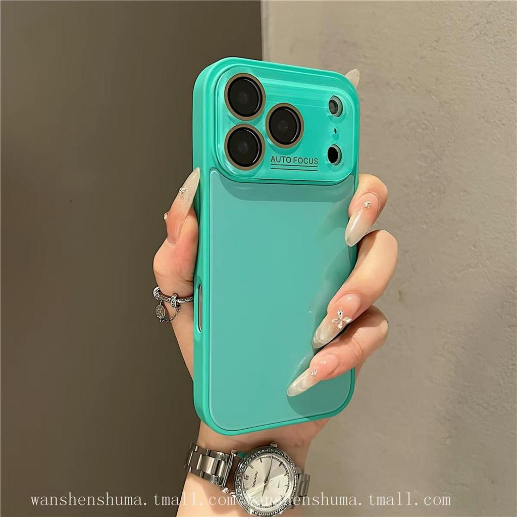 Hochwertiges Tiffany-Blaues Glasgehäuse für Apple iPhone 17 Pro Max und iPhone 16 Pro