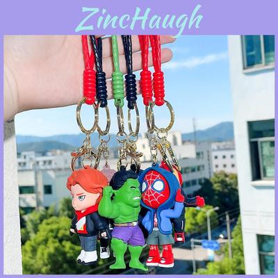New Pvc Keychain Captain Silicone Keyring Gift
