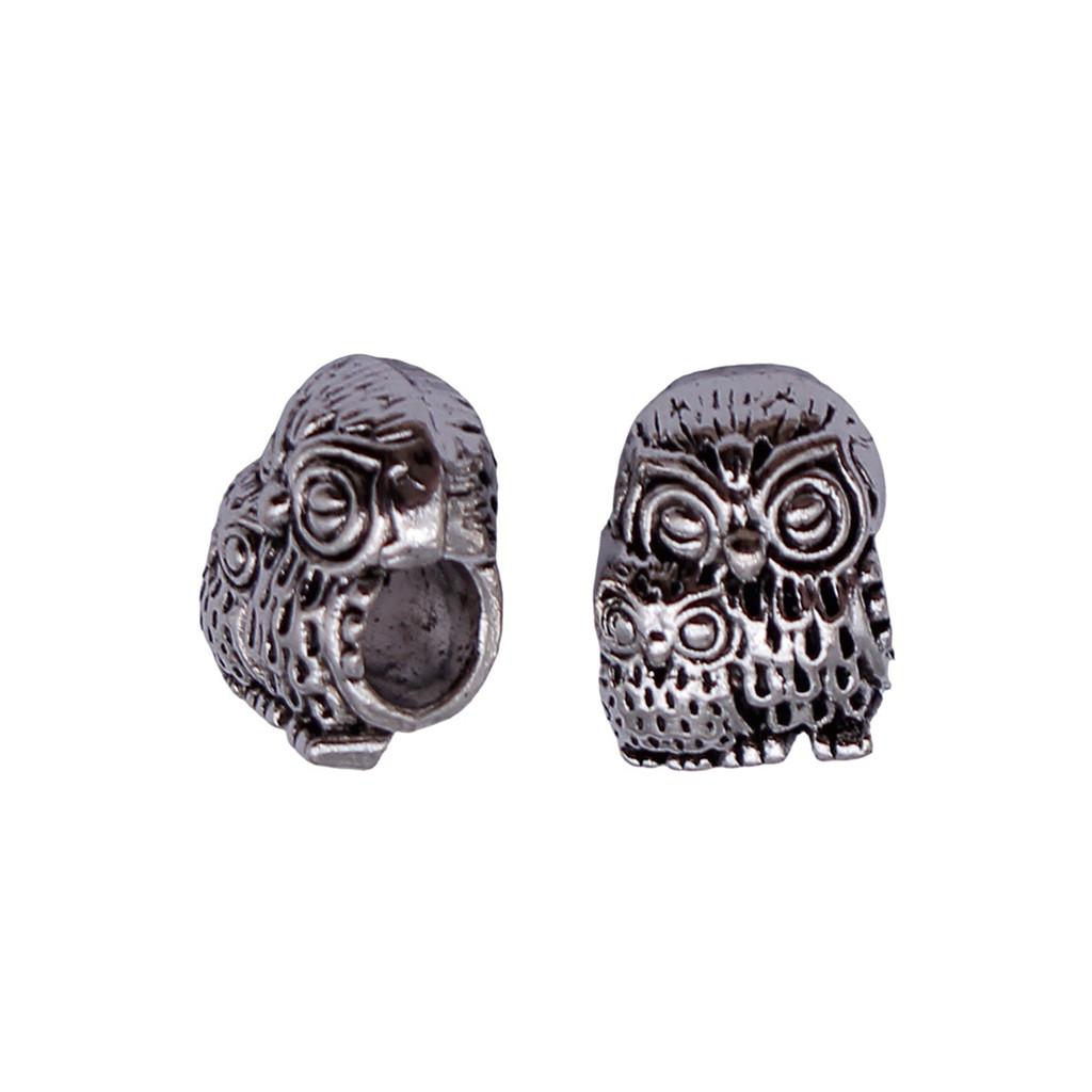 Animal Spacer Beads Large Hole Charms For Necklace Jewelry Making Starter Kit