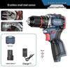 Brushless Electric Drill & Screwdriver with Double Speed & Lithium Battery