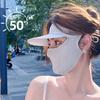 Sciarpa anti-UV integrale per il collo, mascherina parasole UPF50+, nuova mascherina di protezione solare estiva