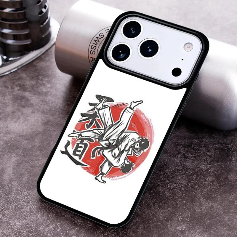 Judo Phone Case for iPhone 17 16 15 Pro Max Air 14 13 12 11 Plus Shockproof Cover