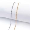 145 Figaro 3:1 Style Necklace Chain Accessory Material 1m