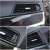Carbon Fiber Console L&R Air Outlet Vent Cover Trim Fit For BMW 5 Series 2011-17