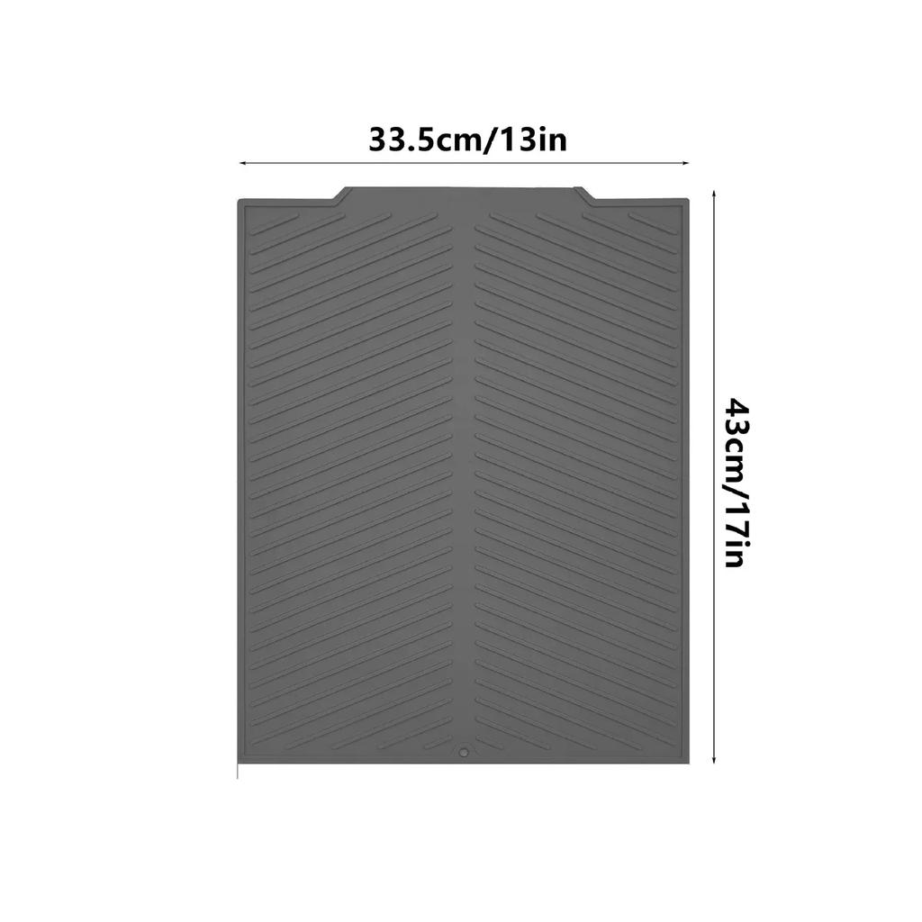1PC Silicone Drain Pad Drying Mat Pots Dish Drain Mat for Kitchen Tableware Non-slip Mats Anti-scald Coaster Kitchen Utensils