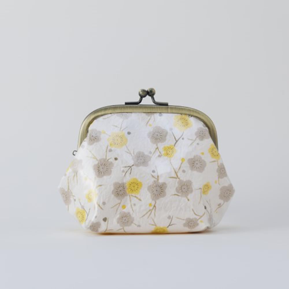 Shogado Paper Clasp Chic1 58134 Yuzen-dyed Pouch, Medium,