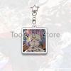Gojo Satoru Square Keychain Boyfriend Exquisite Backpack Anime Figure Decorate Pendant Cartoon Itadori Yuji Collect Accessories