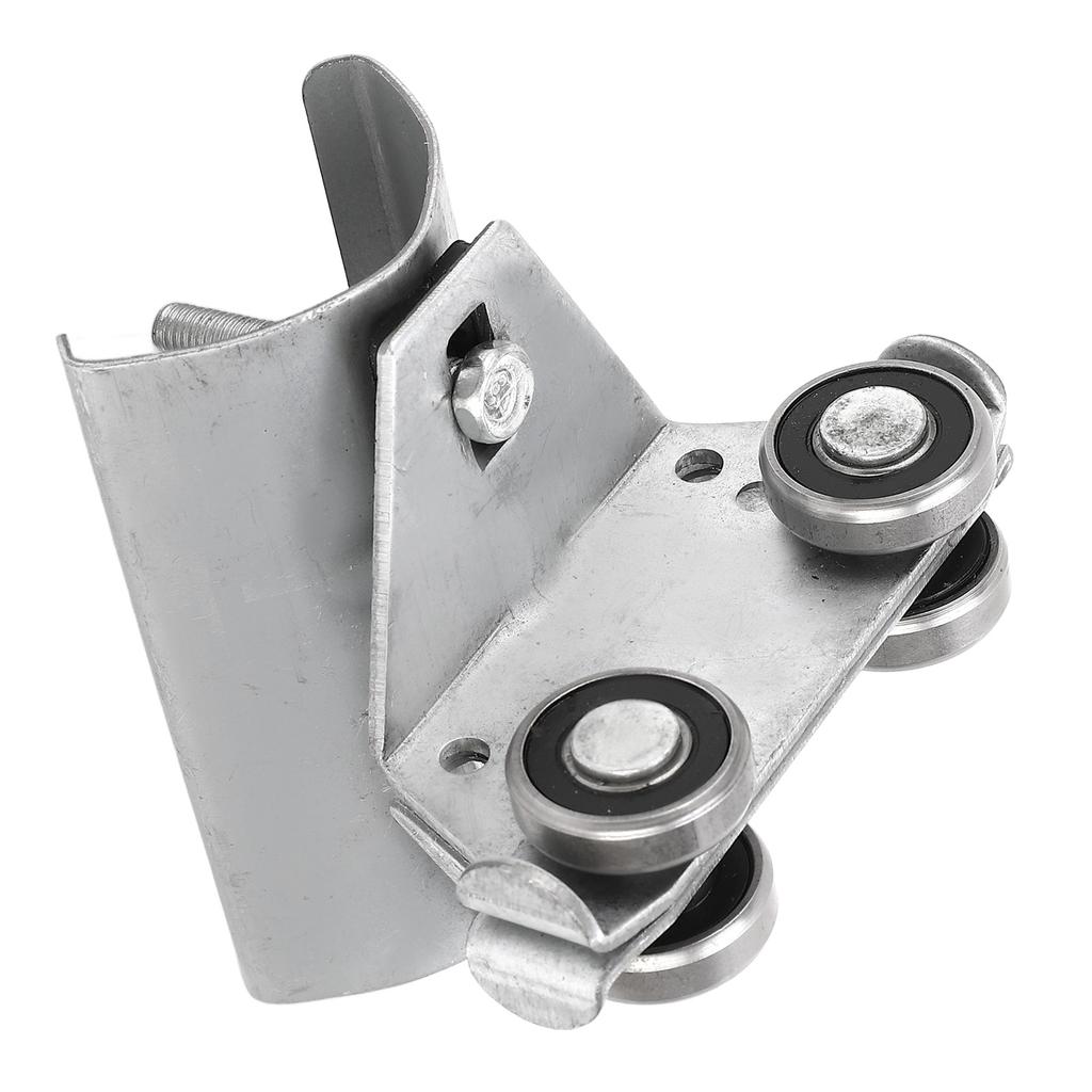 Stainless Steel Track Roller Wheel Trolley 24mm Pulley Diameter Cable Pulley Track Roller Wheel Trolley