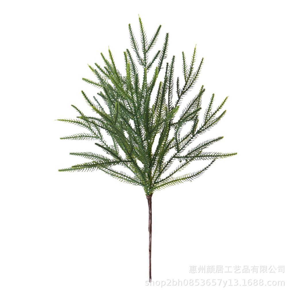 Evergreen Pine Needle Bundle for Christmas and Spring Table Decoration