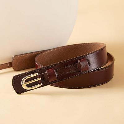 Belts for Women Fashion Thin Belts for Women New Style Skirts for Women Dresses for Women Decorative Smooth Buckles for Women Straps