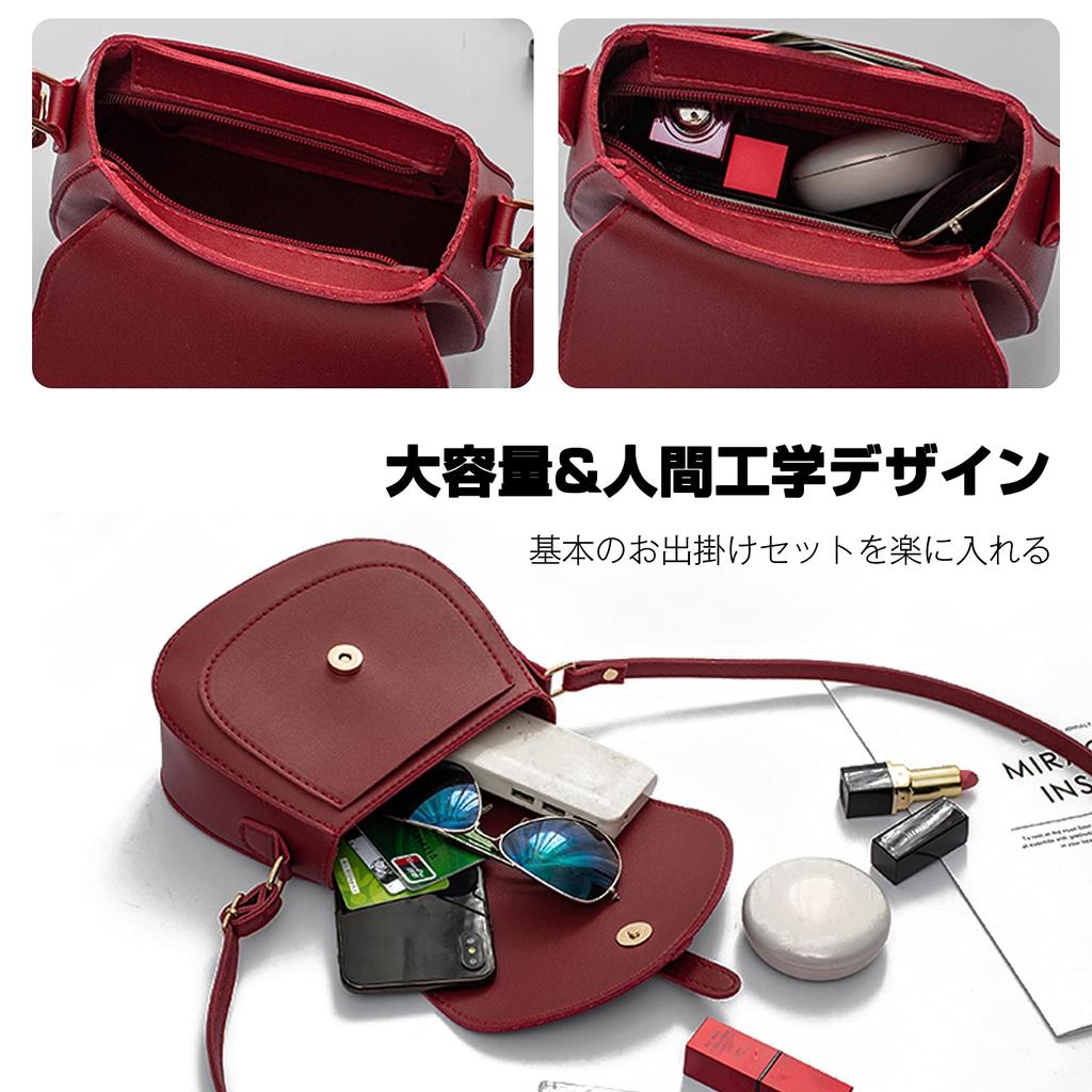 FANDARE Damen Umhängetasche, Beliebt, Crossbody-Tasche, Stilvoll, Leicht, mit Handy-Tasche, Smartphone-Tasche, Schlicht, Mini-Tasche, 2-Wege, Lässig,