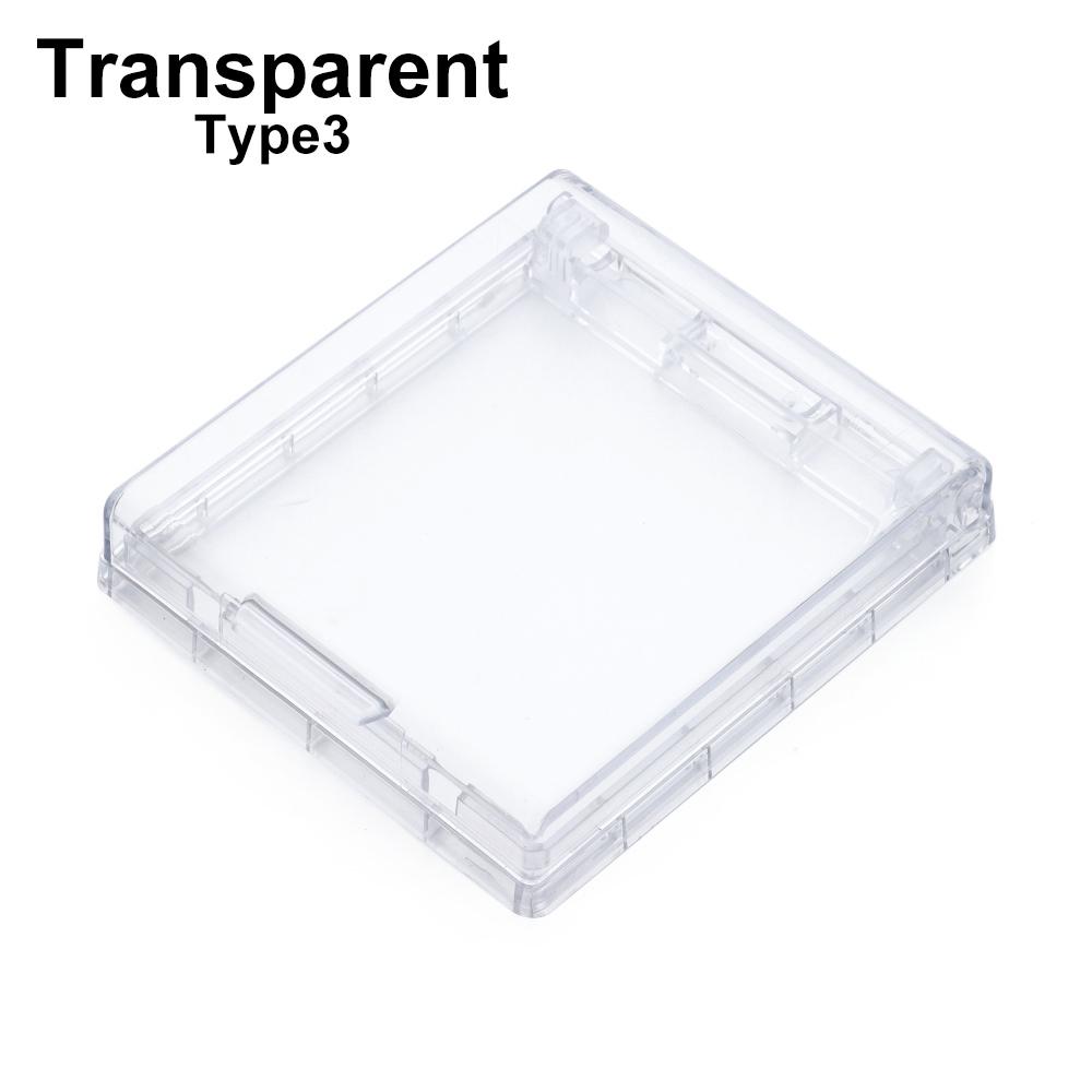 86 Type Waterproof Box Electric Plug Cover Self-Adhesive Wall Socket Bathroom Wall Switch Protection Cover Socket