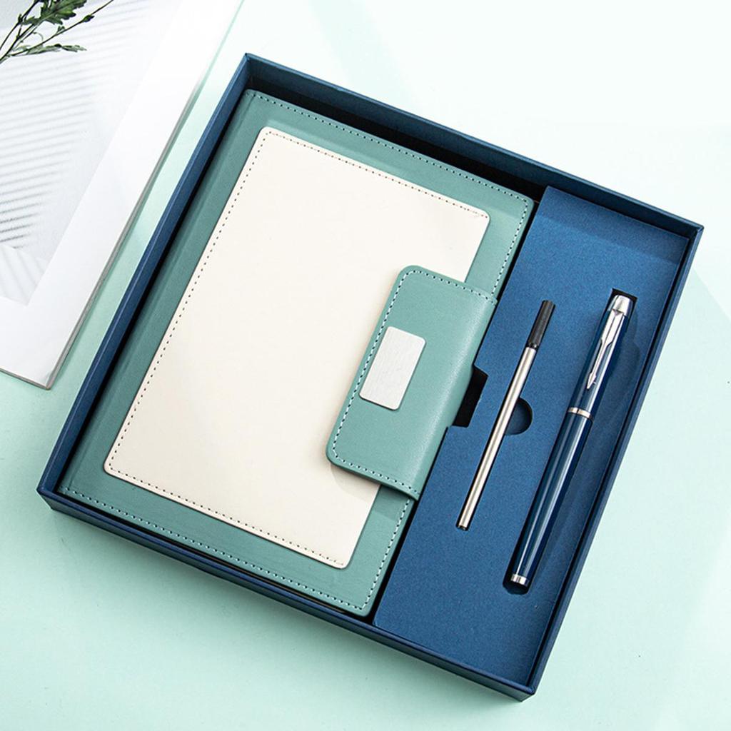 A5 Leather Buckle Business Notebook, Work Meeting Record Book, Student Subject Notebook, Thickened Diary, Lined Pages, Travel Log, 100 Sheets