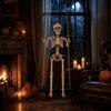 Halloween Skeleton Swing Decoration for Outdoor Yard Porch and House