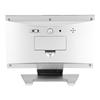 LCD Digital Sound Sensor Table Desk Alarm Clock with Calendar and Temp Display Silver