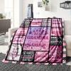 World'S Best Grandma Ever Home Customized Blankets Soft Cozy Lightweight Allseason Multipurpose Blanket For Picnics Sofas Offices Beds Living Rooms