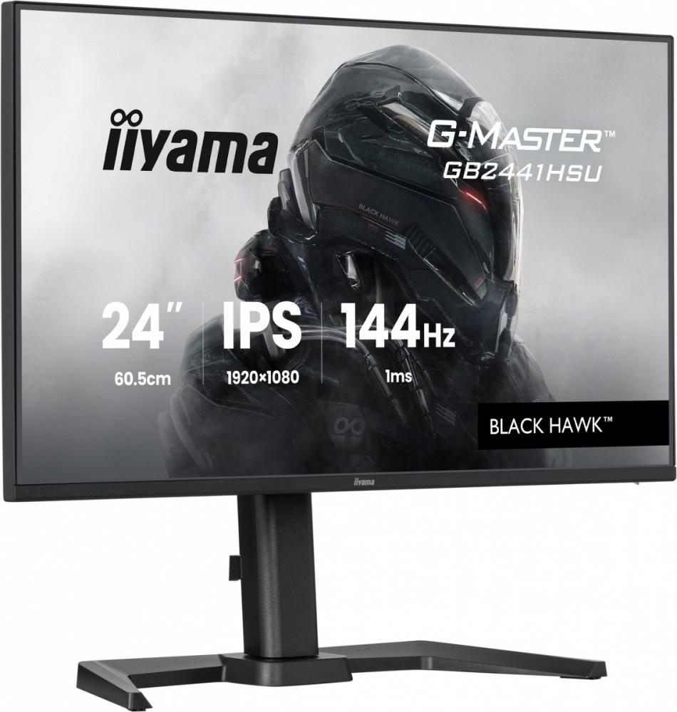 Monitor 23.8 inches GB2441HSU-B1 IPS,FHD,144Hz,1ms,2xUSB,350cd,HDMI,DP,HAS (150) PIVOT