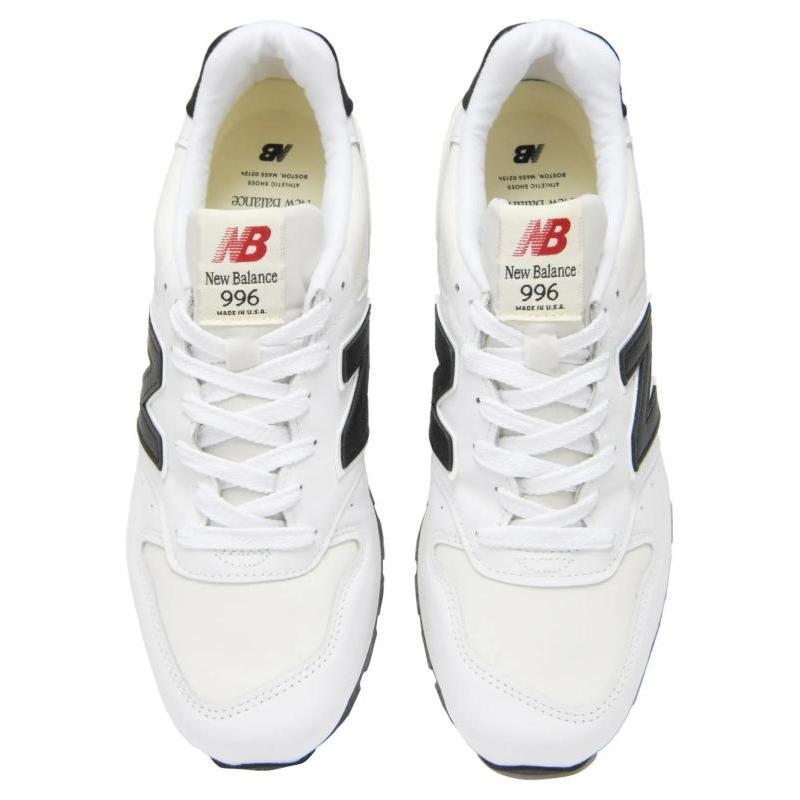 New Balance Teddy White Black Sneakers U996TC