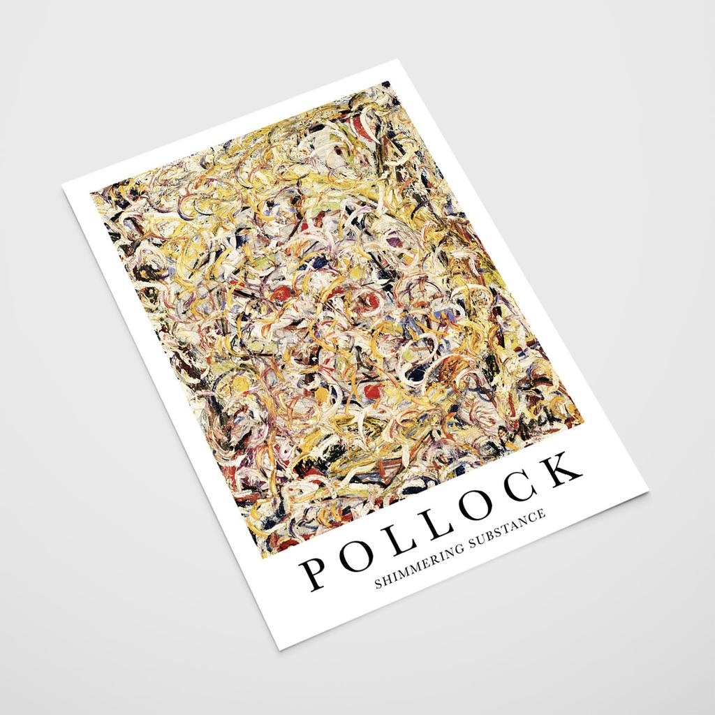 Plakat abstrakcje obrazy Pollock