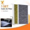 Yitong 1set Cabin Air Filter Replacement Fit for Tesla Model 3 (2017-2026) And Model Y (2020-2026) Activated Carbon Air Filter
