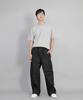 Seinteukeulu R-Neck Plain Short Sleeve Tee Brs-826 Melange Gray