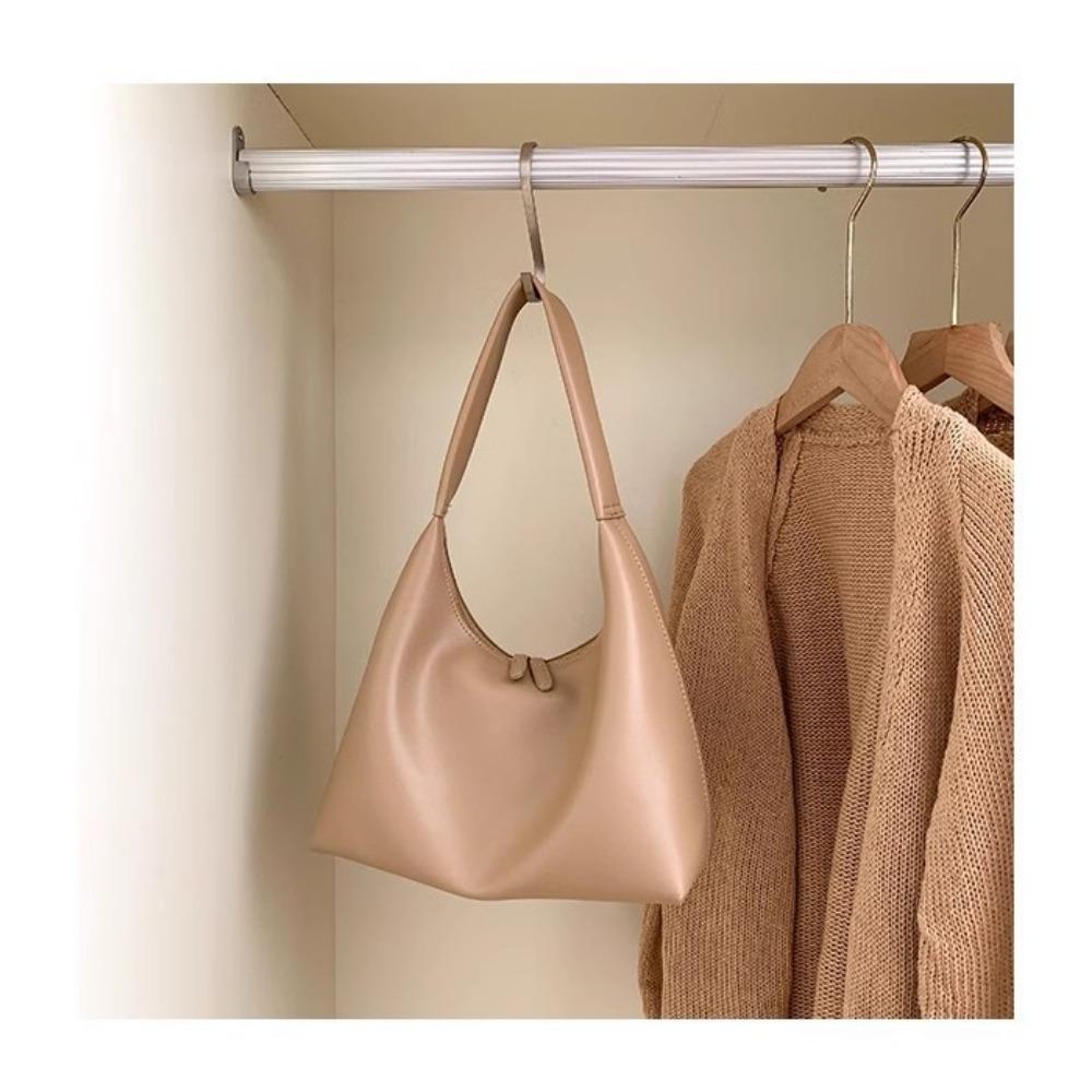 Versatile Portable Soft Leather Bag Shoulder Underarm Bag