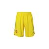 Adidas Color Block Striped Logo Comfortable Breathable Sports Casual Shorts Unisex Shorts Yellow H35896