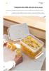 Transparent Korean Kimchi Pickling Crock with Inner Press-Seal Lid