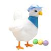 Hen Laying Eggs Toy Vivid Expression Vibrant Color Kids Toy Lays Egg Hen Toy with Music for Kids