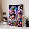 Disney 5D DIY Diamond Painting Alice in Wonderland Mad Hatter Tea Party Psychedelic Illustration Embroidered Mosaic Cross Stitch Home Decor Gift Craft
