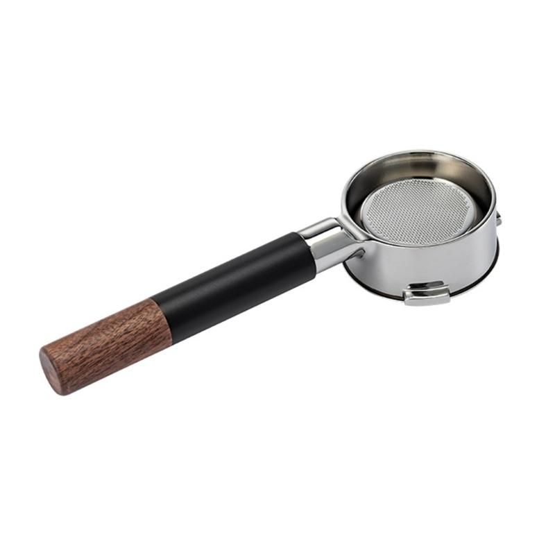 Heat Resistant Ergonomic Coffee Machine Portafilter 58mm Replacement Handle Metal Texture for E61 Series Models