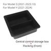 For Tesla Model 3/3 Highland Model Y/Y Juniper Central Control Armrest Box Storage Box Organizer Tray Cubby Drawer Accessories