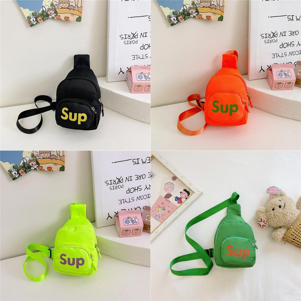 Adorable Cartoon Toddler Crossbody Bag Nylon Lightweight For Boys And Girls