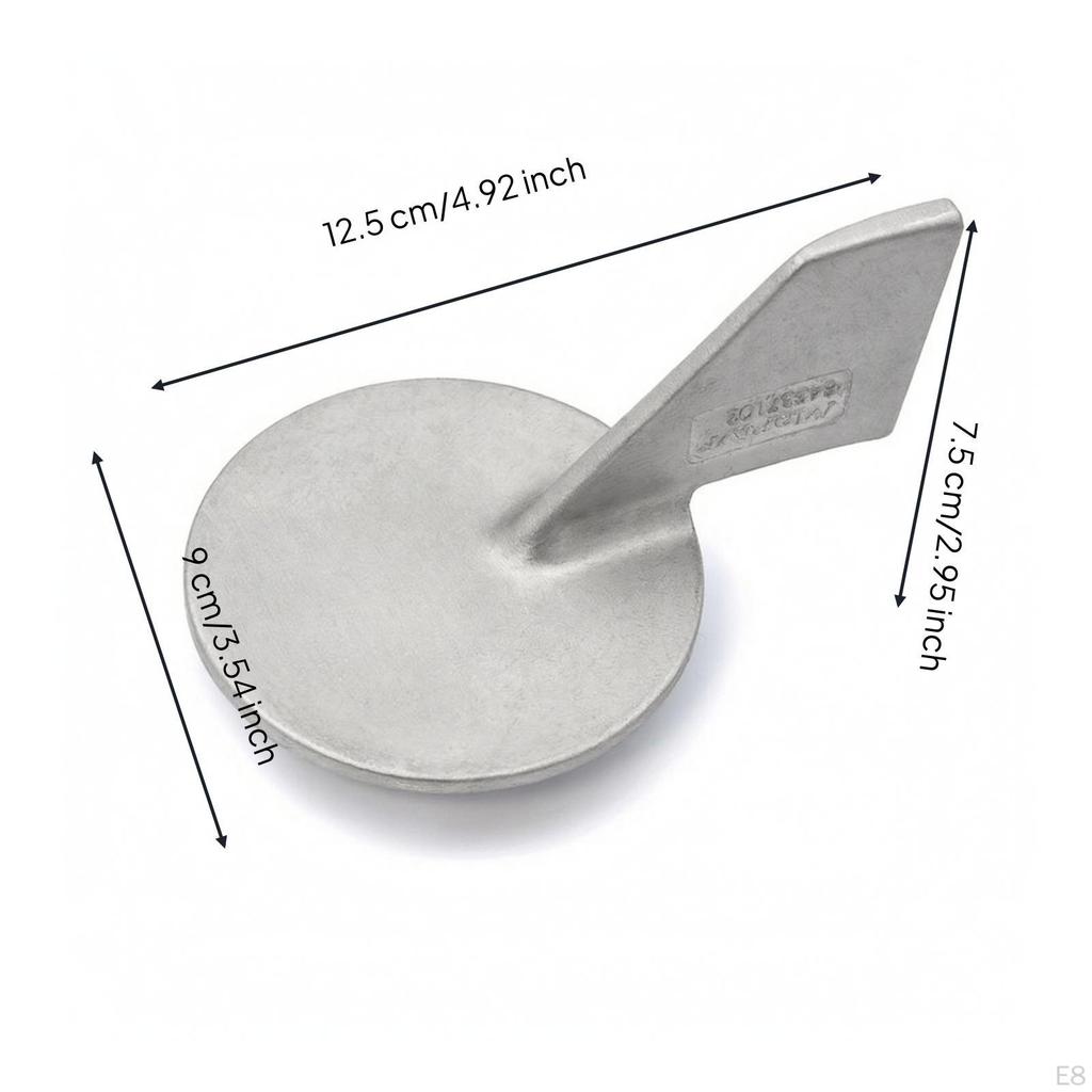 Outboard Anode Aftermarket Sacrificial Metallic-Finish for Boat Owners