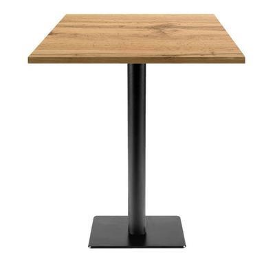 70 X 70 Cm High Table - Milan Model, Armor Oak