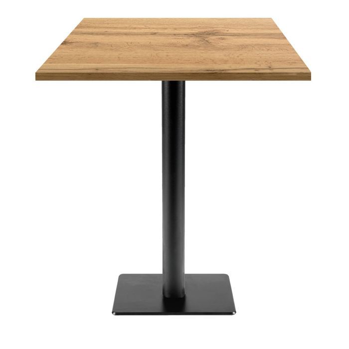 70 X 70 Cm High Table - Milan Model, Armor Oak