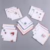 12 Paquets de Mouchoirs Imprimés en Pur Coton pour Femmes, Mouchoirs en Pur Coton, Souvenirs pour la Mariée, Sca de Pantalon à Poche Plaquée