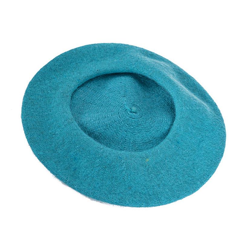 Vintage Damen Mädchen Baskenmütze Künstler Winter Warm Einfache Mütze Kappe Kopfbedeckung Hüte Für Frauen Einfarbige Klassische Mütze Maler Baskenmützen